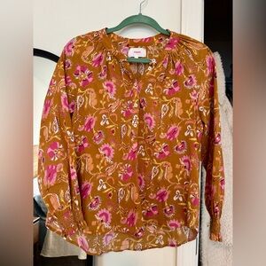 Xirena Blouse XS Stunning Colors EUC